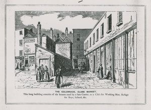 The Colonnade, Clare Market, London af English School