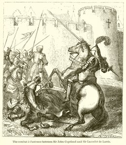 The Combat & Foutrance mellem Sir John Copeland og Sir Lancelot de Lorris