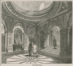 Das Conservative Clubhouse: Die innere Halle von English School