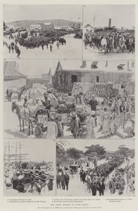 Coolie-spørgsmålet i Sydafrika (gravering) af English School