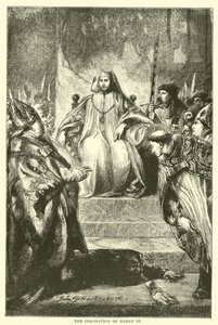 Kroningen af Henrik IV af English School