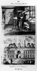 Grevehuset, 1827 af English School