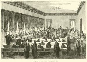 Kassationsretten i Palais Royal, maj 1871 af English School