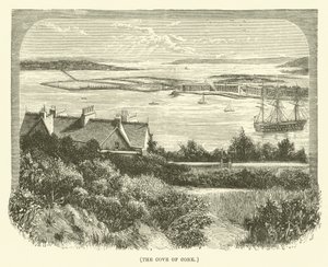 The Cove of Cork (gravering) af English School