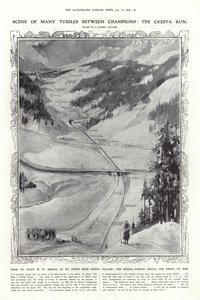 Cresta Run, St. Moritz, Schweiz af English School