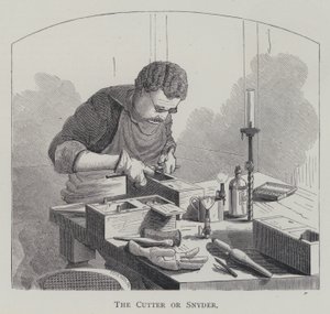 The Cutter eller Snyder (gravering) af English School