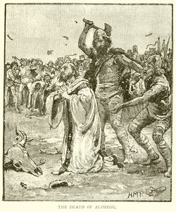 Alpheges død af English School