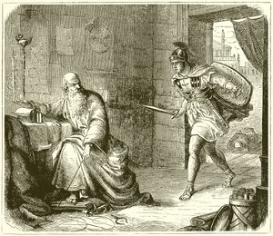 Archimedes død af English School