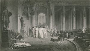 Cæsars død, Julius Cæsar af English School
