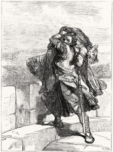 Conans død i 1090 af English School