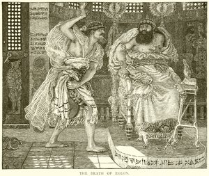 Eglons død af English School