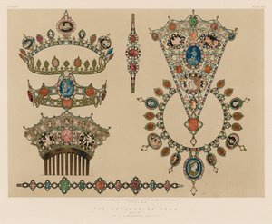 The Devonshire Gems sat af Mr. C F Hancock, London af English School