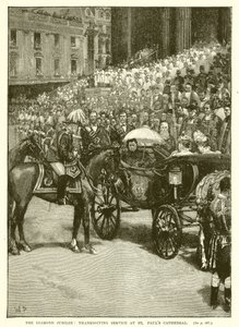 The Diamond Jubilee: Thanksgiving-gudstjeneste i St. Pauls Cathedral af English School