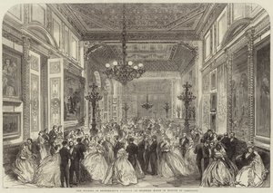 Hertuginden af Sutherlands forsamling i Stafford House til ære for Garibaldi