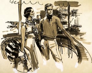 Hertugen og hertuginden af Windsor af English School