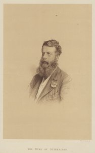 Hertugen af Sutherland (litho) af English School