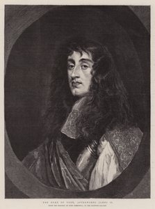 Hertugen af York, bagefter James II (gravering) af English School