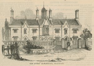 Dyers Almshouses i Islington af English School