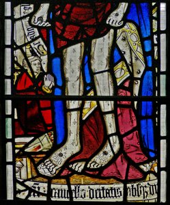 Østvinduet (Ew) forestiller en donor - John Walker af English School