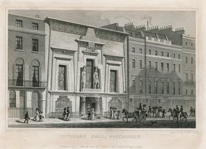 Den egyptiske hal, Piccadilly af English School