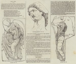 The Elgin Marbles (gravering) af English School
