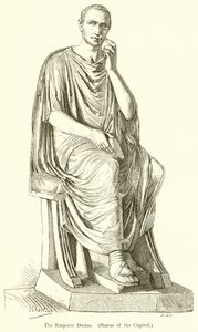Kejser Decius. (Statue af Capitol) af English School