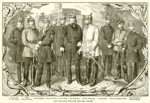 Kejser Vilhelm og hans Høvdinge af English School