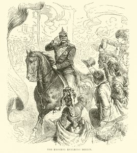 Kejseren indtog Berlin, marts 1871 af English School