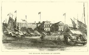 De engelske fabrikker i Canton af English School