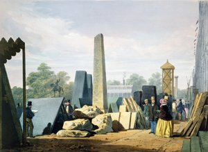 The Exterior, fra Dickinsons Comprehensive Pictures of the Great Exhibition of 1851, udgivet 1854 af English School