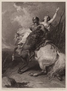 Den trofaste tjener (gravering) af English School
