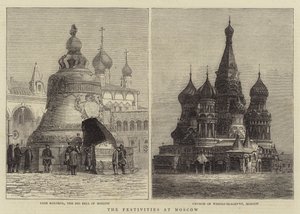Festlighederne i Moskva (gravering) af English School