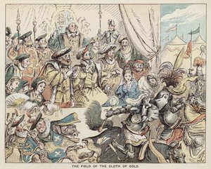 Guldklædets Mark af English School