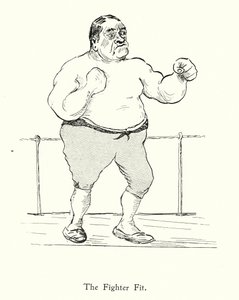 The Fighter Fit; Ofte er det den bitre del (litho) af English School