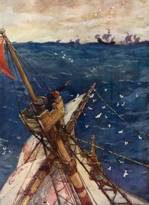 Den flamske flåde synet af English School