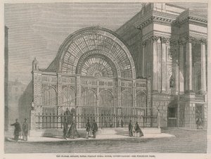The Floral Arcade, Royal Italian Opera House, Covent Garden af English School
