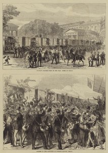 Den fransk-preussiske krig (gravering) af English School