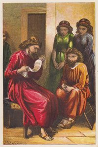 The Friend (farvelitografi) af English School