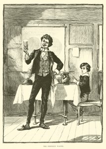 Den venlige tjener (gravering) af English School