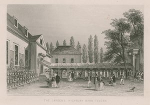 Haverne ved Highbury Barn Tavern af English School