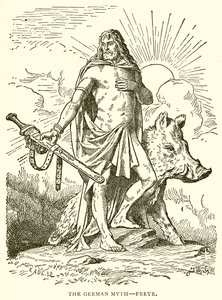Den tyske myte - Freyr af English School