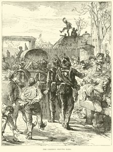 Tyskerne forlader Paris, marts 1871 af English School
