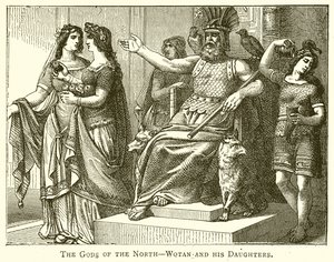 Nordens guder - Wotan og hans døtre af English School