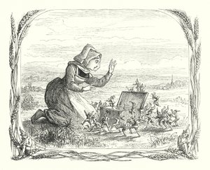 De gode mennesker (gravering) af English School