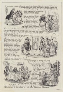 The Great Dumbleton Elopement (gravering) af English School