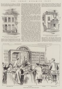 The Great Dynamite Plot (gravering) af English School