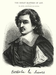 Den store kunstmester, Eustace Le Sueur (gravering) af English School