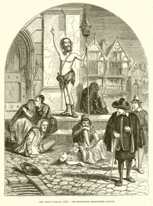 Den store pest, 1665: Entusiasten fordømmer London af English School