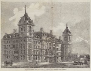The Great Western Hotel, Paddington (gravering) af English School