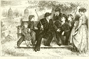 The Greenwich Pensionist--Fighting his Battles Oer igen